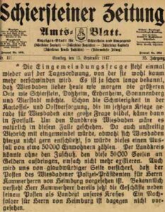 Ortsbeirat Schierstein — Frühling 2025 – Ortsbeirat, Schiersteiner Leben Frühling 2025, Wiesbaden-Schierstein