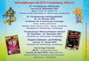 Hafenclique Schierstein – Drachenboot Team e.V. — Herbst 2023 – Hafenclique Schierstein Drachenboot-Team e.V., Schiersteiner Leben Herbst 2023, Wiesbaden-Schierstein