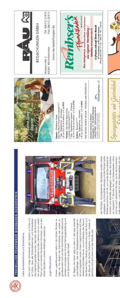 Freiwillige Feuerwehr Schierstein — Herbst 2024 – Freiwillige Feuerwehr Schierstein, Schiersteiner Leben Herbst 2024, Wiesbaden-Schierstein