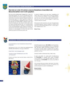 Schiersteiner Heimatmuseum e.V. — Winter 2024 – Schiersteiner Heimatmuseum e.V., Schiersteiner Leben Winter 2024, Wiesbaden-Schierstein