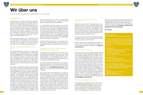 Verschönerungsverein Schierstein e.V. — Ostern 2026