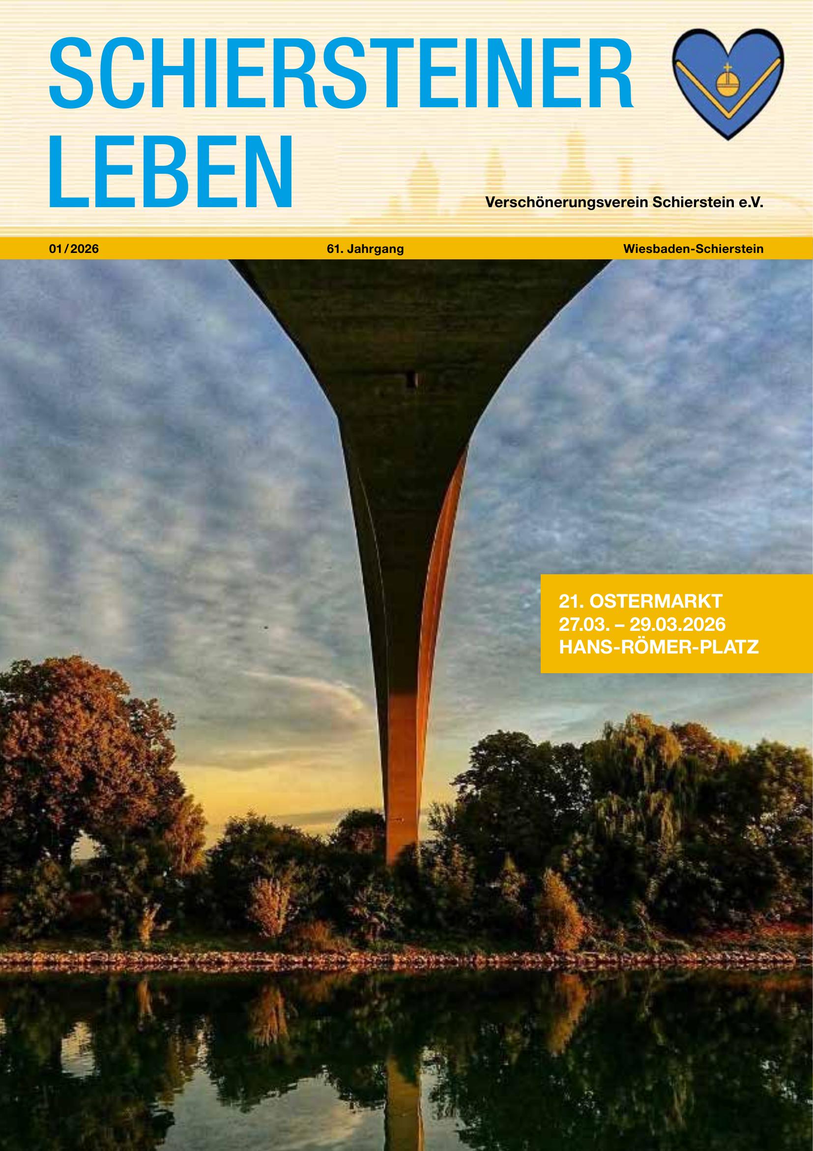 Deckblatt: Schiersteiner Leben — Ostern 2026