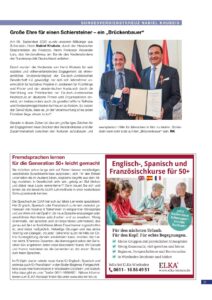 Bundesverdienstkreuz Nabiel Khubeis — Ostern 2026 – Verschönerungsverein Schierstein e.V., Schiersteiner Leben Ostern 2026, Wiesbaden-Schierstein