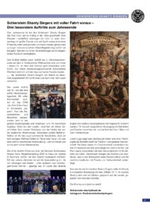 Schierstein Shanty Singers — Ostern 2026 – Schierstein Shanty Singers, Schiersteiner Leben Ostern 2026, Wiesbaden-Schierstein