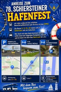 Anreise: Bus & Park-and-Ride